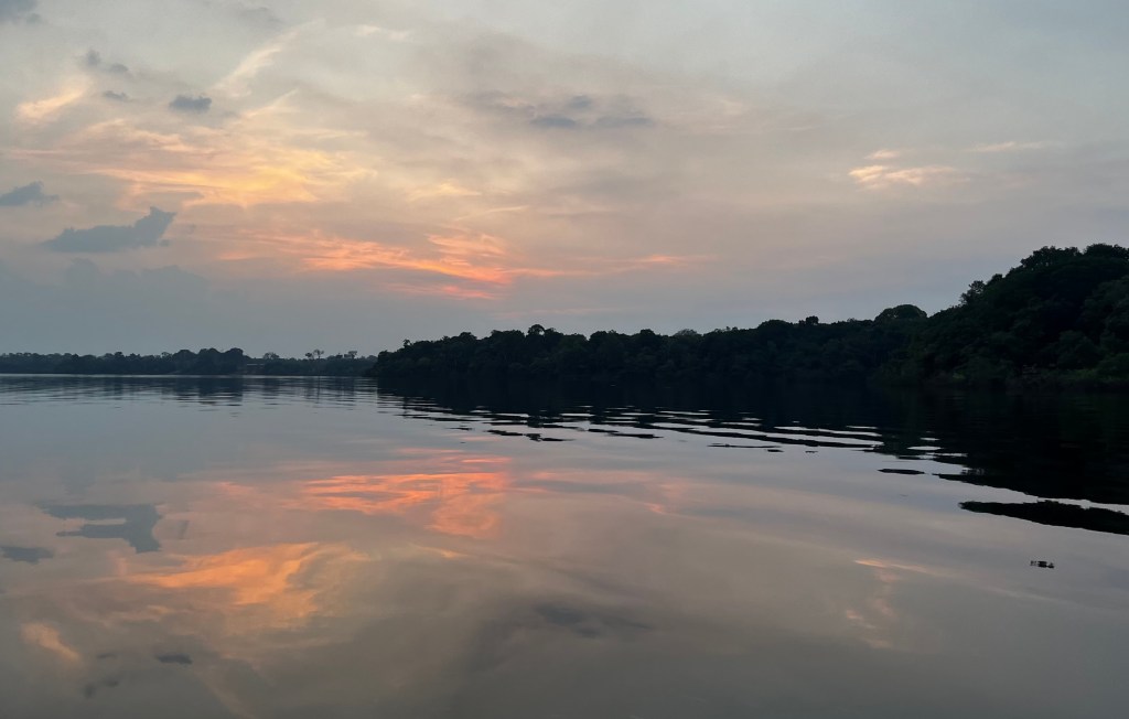 Sunset at River Juma, Amazonas